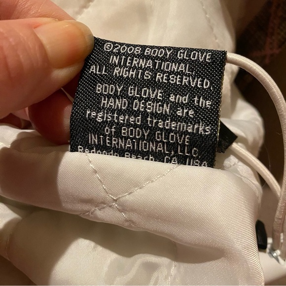 BODY GLOVE Girls Kids Pink Brown Plaid Belt Hoodie Ski Snowboard Jacket Size 12Y - Picture 12 of 12